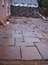 More patio progress