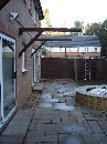 Up goes the Pergola